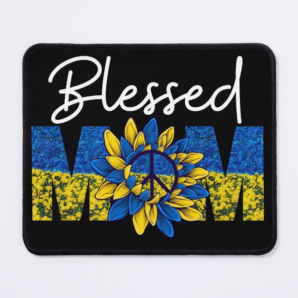 Item preview, Blessed Mom Ukraine Stand With Ukraine Mother's Day designed and sold by Color World.