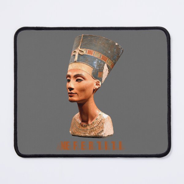 Item preview, Bust of Nefertiti with decorative text underneath designed and sold by janesg.