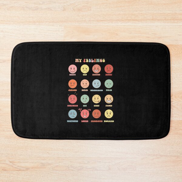 Item preview, Retro My Feelings Emotion Faces Mental Health Matters Premium T-Shirt designed and sold by conolyondo.