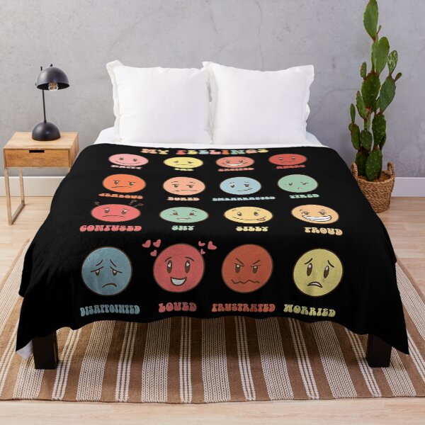Item preview, Retro My Feelings Emotion Faces Mental Health Matters Premium T-Shirt designed and sold by conolyondo.