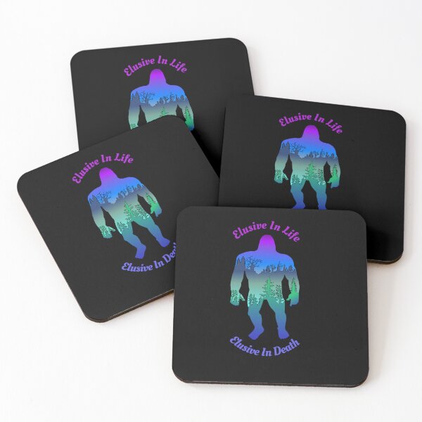 Item preview, Bigfoot Elusive in Life Elusive in Death, Big Foot, Sasquatch, Skunk Ape, Wendigo, Criptid, Outdoors, Camping, Trees, Forest, Mist, Legend designed and sold by Artistability.