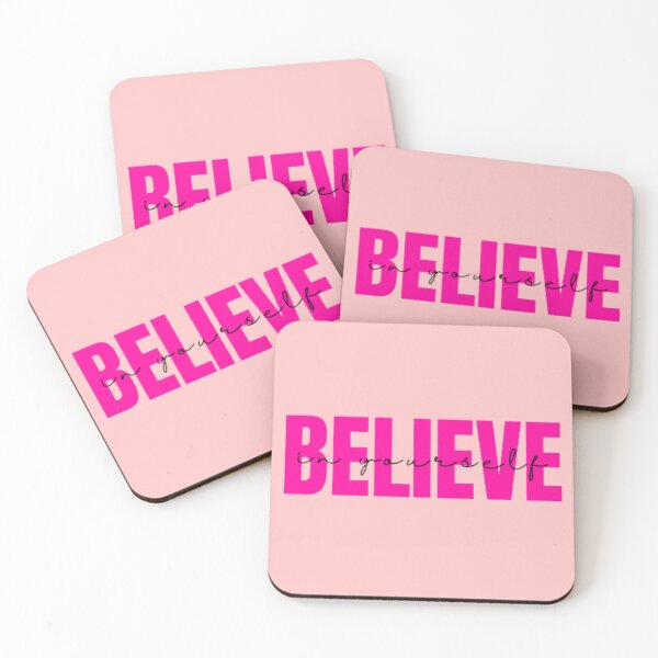 Item preview, Believe, Text pattern, word fashion designed and sold by TZILLA--.