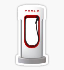 Tesla Supercharger Station Sticker