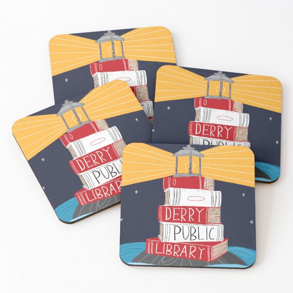 Item preview, Derry Public Library Library Card from Stephen King's It designed and sold by thebookofrust.