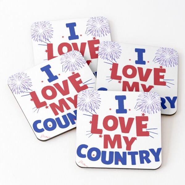 Item preview, I love my country designed and sold by mawitn.