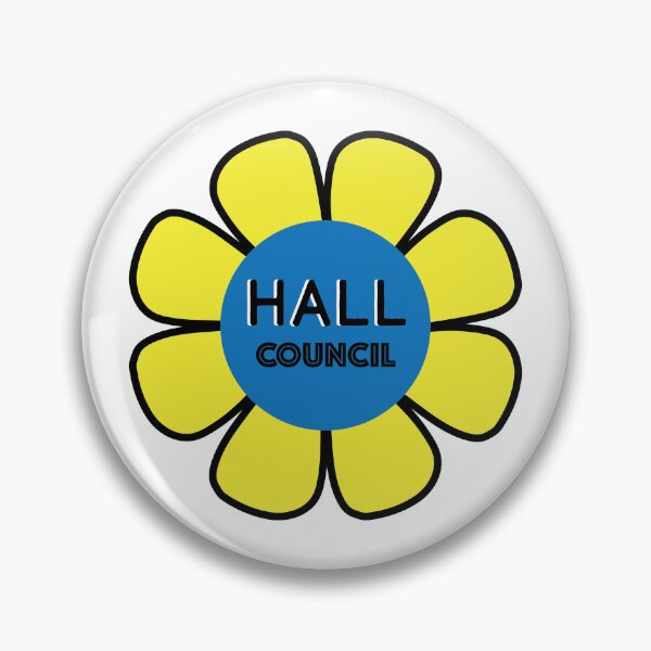Item preview, HALL COUNCIL FLOWER POWER designed and sold by LundyLab.