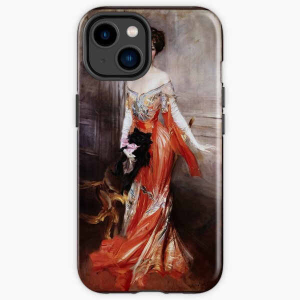 Portrait Of Elizabeth Wharton Drexel by Giovanni Boldini Old Masters Fine Art Reproduction iPhone Tough Case