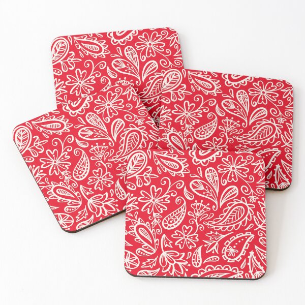 Item preview, Flowers Paisley Pattern designed and sold by PurpleTank.