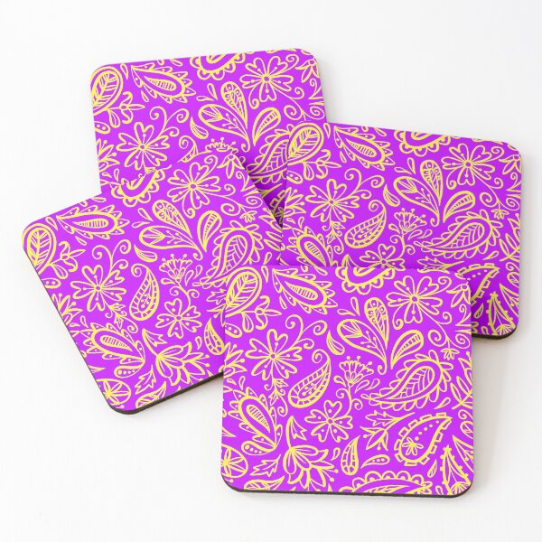 Item preview, Flowers Paisley Pattern designed and sold by PurpleTank.