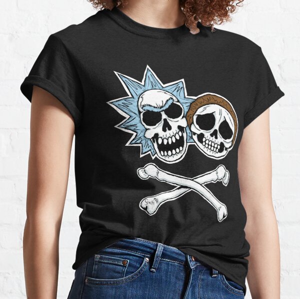 FLIP SKATEBOARDS skull and bones t shirt size M