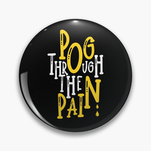 Item preview, Pog Through The Pain Meme designed and sold by MarissaTries.