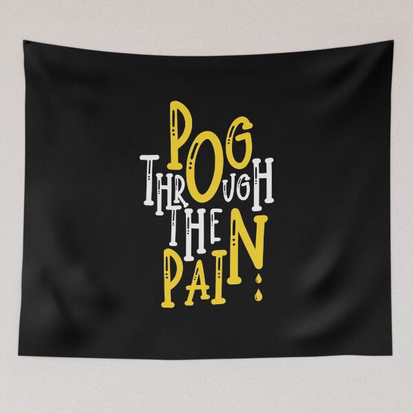 Item preview, Pog Through The Pain Meme designed and sold by MarissaTries.