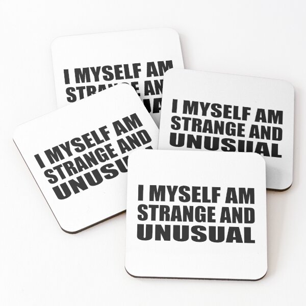 Item preview, I myself am strange and unusual designed and sold by Colorfulandfun.