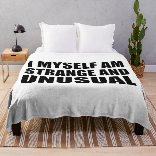 Item preview, I myself am strange and unusual designed and sold by Colorfulandfun.