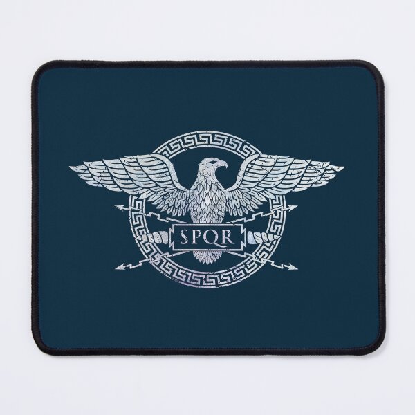 Item preview, SPQR Roman Empire Eagle Emblem - Vintage White designed and sold by Lidra Zehcnas.