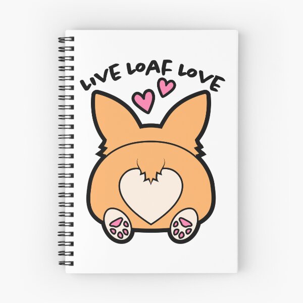 Item preview, Live Loaf Love - Cute Kawaii Corgi Butt designed and sold by kwillhoite.