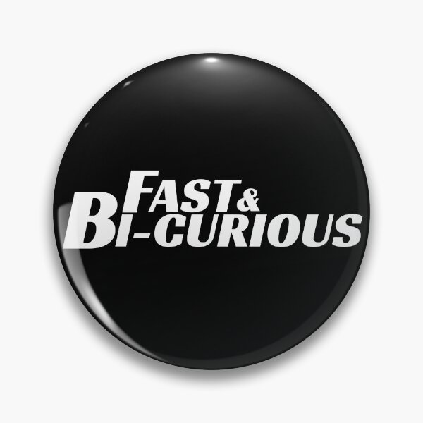 Item preview, Fast And Bi-Curious. Bisexual Pride designed and sold by Subtle Pride Shop.