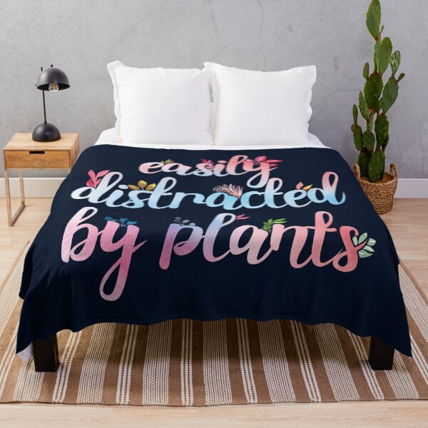 Item preview, Easily distracted by plants designed and sold by SweetLog.