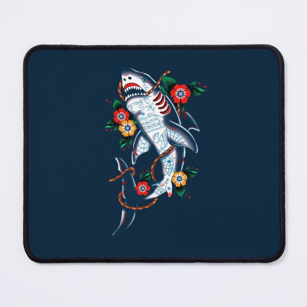 Item preview, SHARK TRADITIONAL TATTOO designed and sold by MAYRA PEREZ.