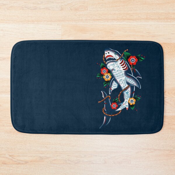 Item preview, SHARK TRADITIONAL TATTOO designed and sold by MAYRA PEREZ.