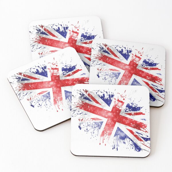 Item preview, United Kingdom Flag Paint Slash Art Design designed and sold by Jolly-Yosei.