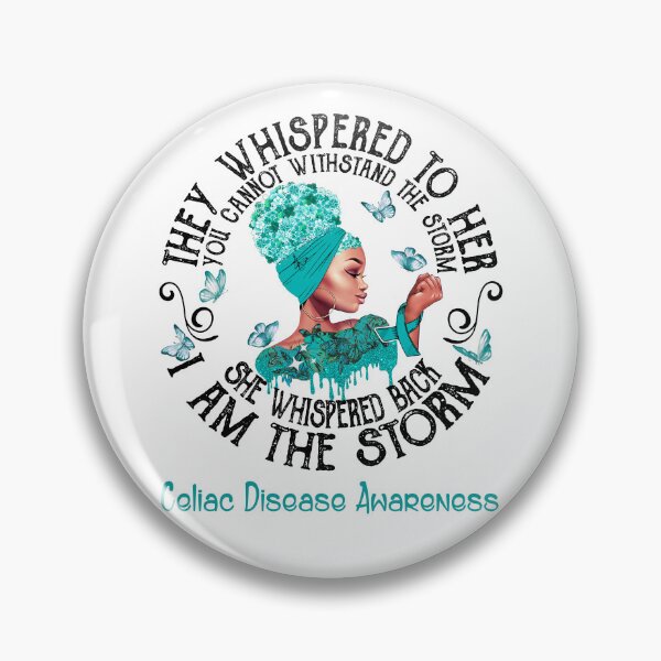 Item preview, Black Girl I Am The Storm Celiac Disease Awareness designed and sold by Mnrshirley.