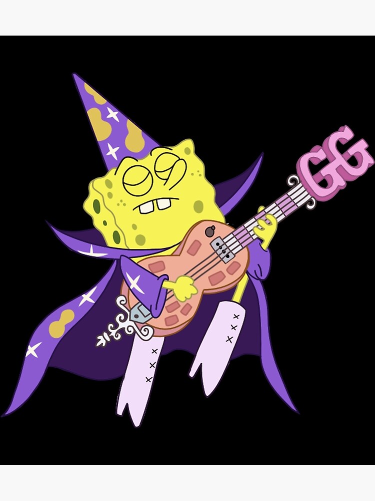 Spongebob Goofy Goober Rock Sticker Poster For Sale By Crossvazqu Redbubble 3732