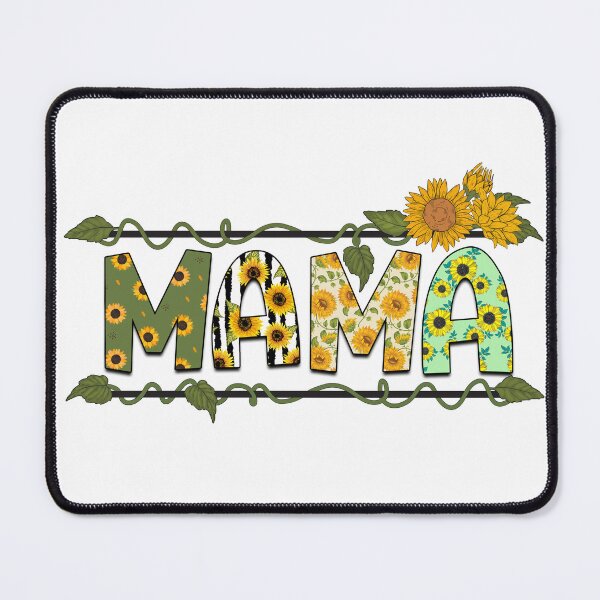 Item preview, MAMA MOTHERS DAY GIFT WITH FLOWERS designed and sold by OverbeeDesigns.