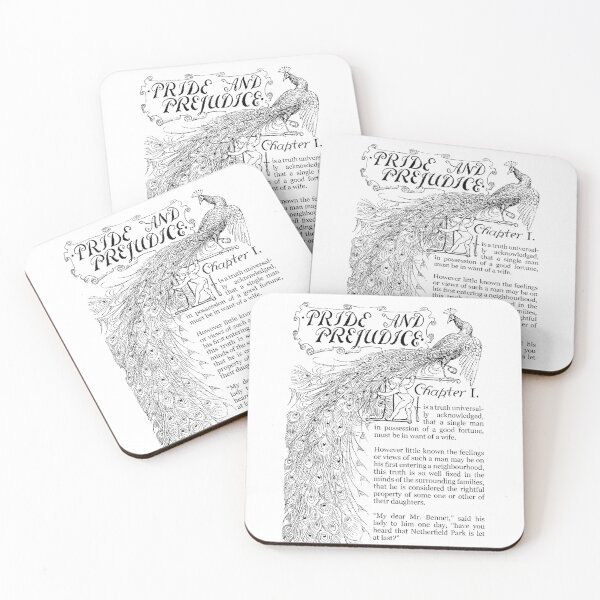 Item preview, Pride and Prejudice Chapter 1 designed and sold by Persephone & Co..