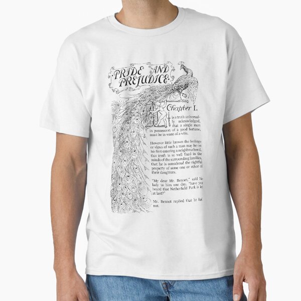 Item preview, Pride and Prejudice Chapter 1 designed and sold by Persephone & Co..