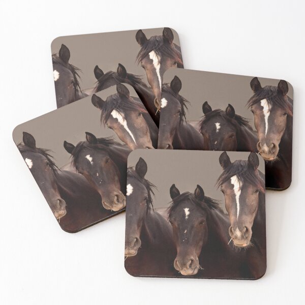 Item preview, Wild Mustangs McCullough Peaks, Wyoming  designed and sold by RichFrancoCars.