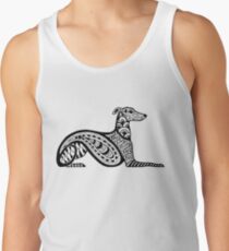 Zentangle Whippet Tank Top