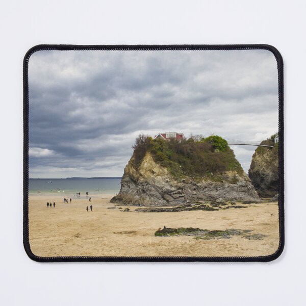 Item preview, Newquay beach as the tide was out designed and sold by Ann Biddlecombe.