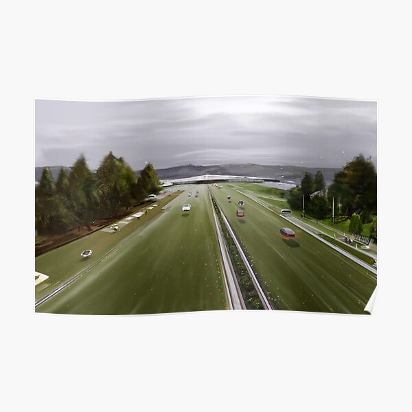 green highway Poster