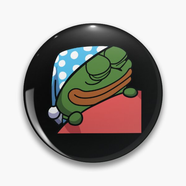 Bored poggers emote - peepo pepega twitch discord frog Art Board