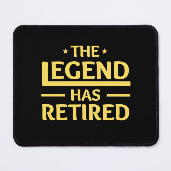 Item preview, The Legend Has Retired Gift for Coworker Friend or Boss Retiring designed and sold by jelgavia.