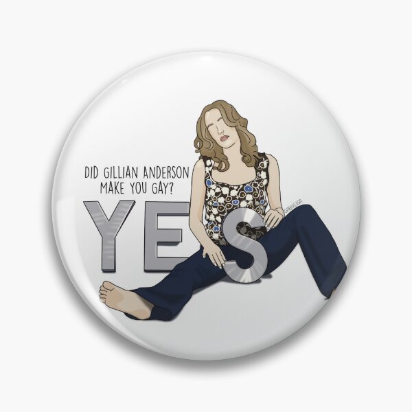 Item preview, Did Gillian Anderson make you gay? designed and sold by fanartbygabi | Gabi Veiga.