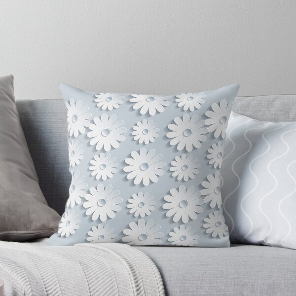 Item preview, Blue-white flowers designed and sold by lerta.