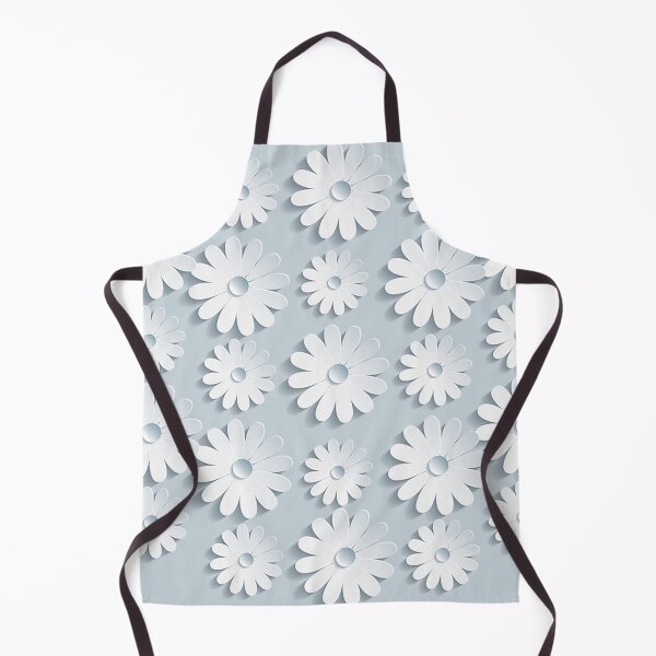 Item preview, Blue-white flowers designed and sold by lerta.