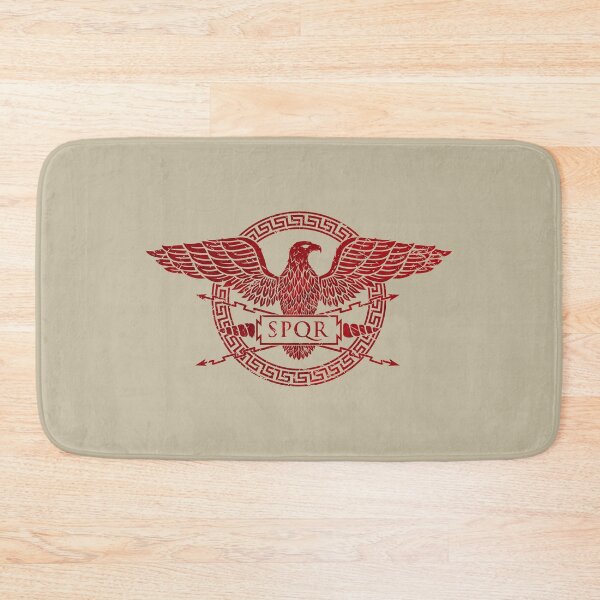 Item preview, SPQR Roman Empire Eagle Emblem - Vintage Red designed and sold by Lidra Zehcnas.