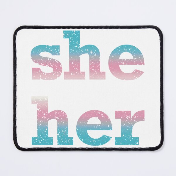 Item preview, Trans Pride She Her Pronouns designed and sold by JustGottaDraw.