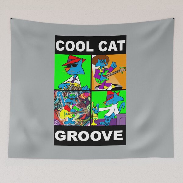 Item preview, Cool Cat Groove designed and sold by GibaCartum.