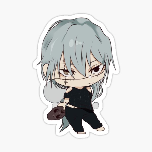 "Chibi mahito" Sticker by lonelyartz | Redbubble