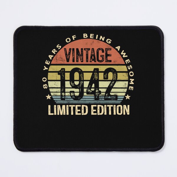 Item preview, 80 Year Old Gifts Vintage 1942 Limited Edition 80th Birthday Long Sleeve T-Shirt designed and sold by conolyondo.