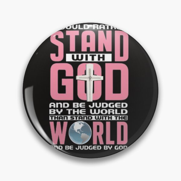 Item preview, STAND WITH GOD designed and sold by forgodandcountr.