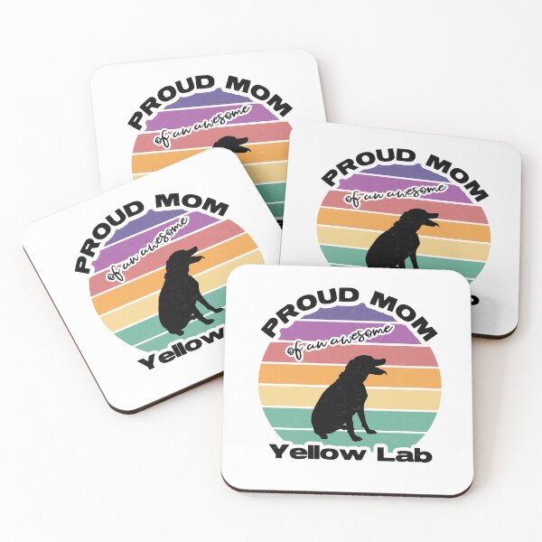 Item preview, Proud Mom Of An Awesome Yellow Labrador Retrieve designed and sold by MajesticTree.