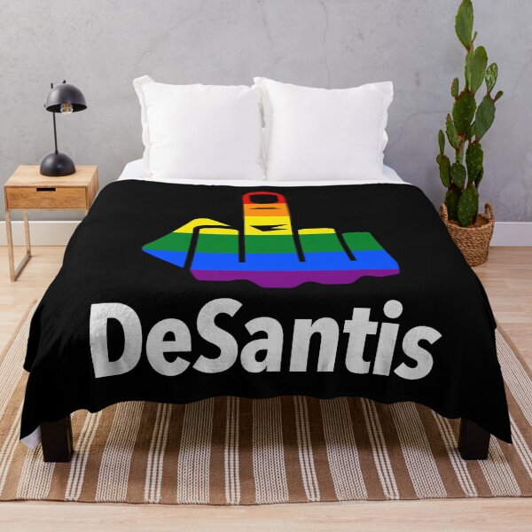 Item preview, FCK DeSantis - Censored with Middle Finger designed and sold by Thelittlelord.