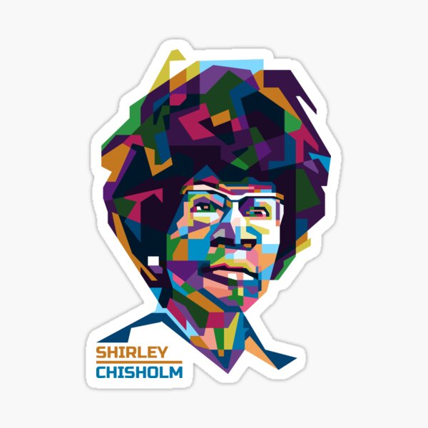 Item preview, Abstract Pop Art Shirley Chisholm designed and sold by smd90.