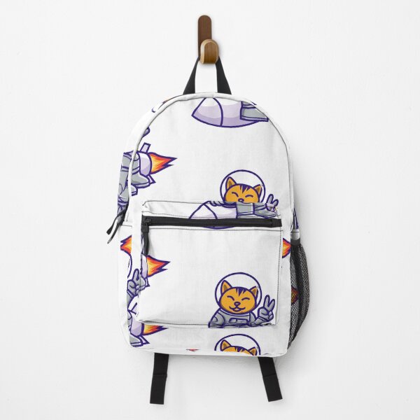 Item preview, Cat astronaut - watercolor painting Cat on A Rocket  designed and sold by EliteSayings.