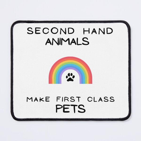 Item preview, Second Hand Animals Make First Class Pets... designed and sold by Vimbuy.